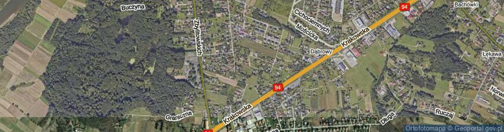 Zdjęcie satelitarne Cichy Kącik ul.